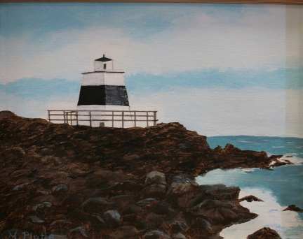 1st place: “Lighthouse” by Mary Jane Platte