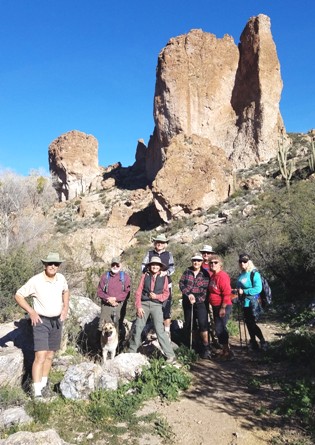 Arnett Canyon Hikers-January 28