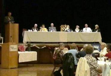 Stage at the Awards Banquet 