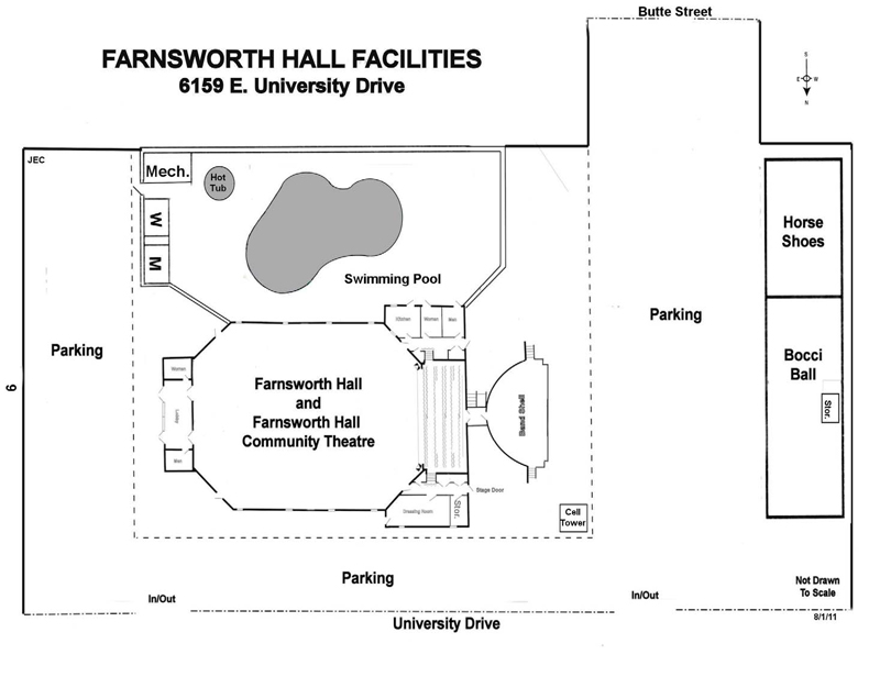 Farnsworth Hall Facilities Layout