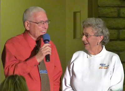 Charles Dubs and Jeanne Loeper in 2011