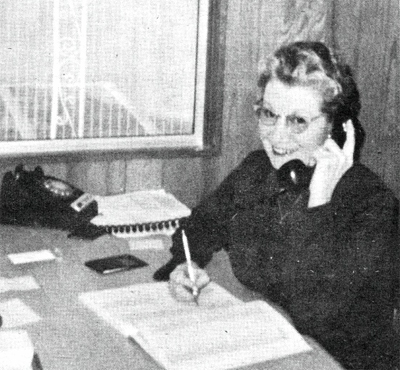 Ruth Dill - Office Secretary in 1975