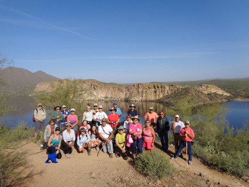 Butcher Jones Trail at Saguaro Lake - March 7, 2016